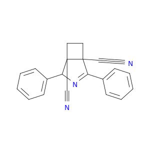 3-Azabicyclo[3.2.0]hept-2-ene-1,5-dicarbonitrile, 2,4-diphenyl-