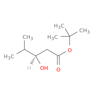 Pentanoic acid, 3-hydroxy-4-methyl-, 1,1-dimethylethyl ester, (R)-