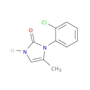 1-(2-chlorophenyl)-5-methyl-2,3-dihydro-1H-imidazol-2-one