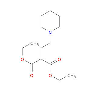 Propanedioic acid, [2-(1-piperidinyl)ethyl]-, diethyl ester