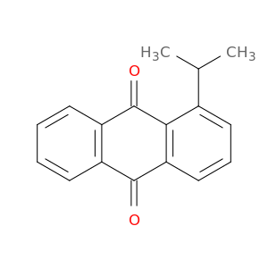 9,10-Anthracenedione, 1-(1-methylethyl)-