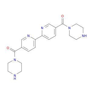 Piperazine, 1,1'-([2,2'-bipyridin]-5,5'-diyldicarbonyl)bis-