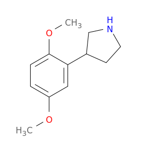 3-(2,5-Dimethoxyphenyl)pyrrolidine