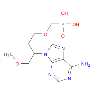 Phosphonic acid, [[3-(6-amino-9H-purin-9-yl)-4-methoxybutoxy]methyl]-