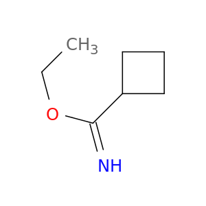 Ethyl cyclobutanecarbimidate