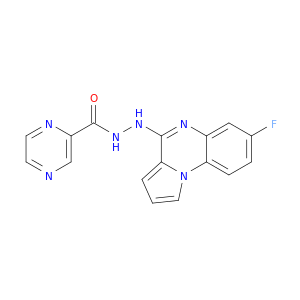 2-(7-氟吡咯并[1,2-A]喹喔啉-4-基)吡嗪羧酸酰肼