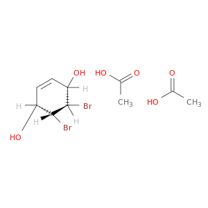 2-Cyclohexene-1,4-diol, 5,6-dibromo-, diacetate, (1S,4S,5R,6R)-