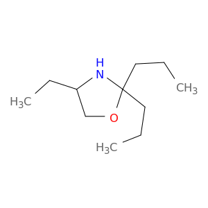 4-ethyl-2,2-dipropyl-1,3-oxazolidine