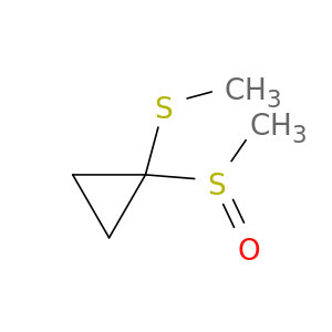 Cyclopropane, 1-(methylsulfinyl)-1-(methylthio)-