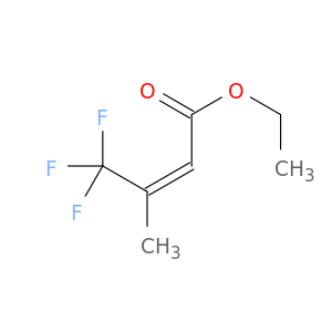 2-Butenoic acid, 4,4,4-trifluoro-3-methyl-, ethyl ester, (Z)-