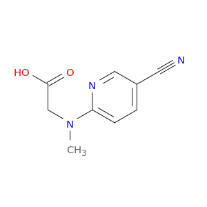 2-[(5-cyanopyridin-2-yl)(methyl)amino]acetic Acid