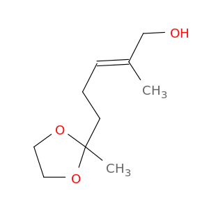 2-Penten-1-ol, 2-methyl-5-(2-methyl-1,3-dioxolan-2-yl)-, (E)-