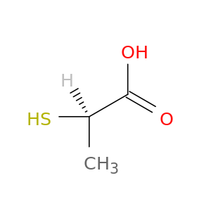 (2R)-2-巯基丙酸