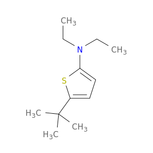 2-Thiophenamine, 5-(1,1-dimethylethyl)-N,N-diethyl-