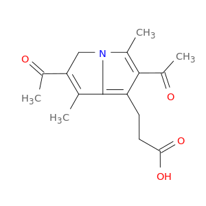 3H-Pyrrolizine-7-propanoicacid, 2,6-diacetyl-1,5-dimethyl-