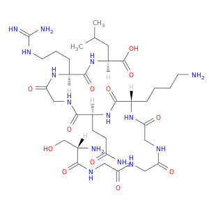 L-Leucine, L-serylglycylglycylglycyl-L-lysyl-L-glutaminylglycyl-L-arginyl-