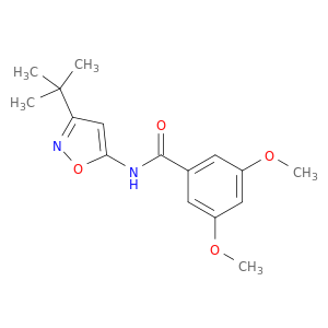 Benzamide, N-[3-(1,1-dimethylethyl)-5-isoxazolyl]-3,5-dimethoxy-