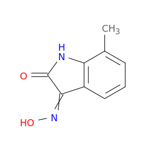 1H-Indole-2,3-dione,7-methyl-, 3-oxime