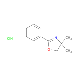 Oxazole, 4,5-dihydro-4,4-dimethyl-2-phenyl-, hydrochloride