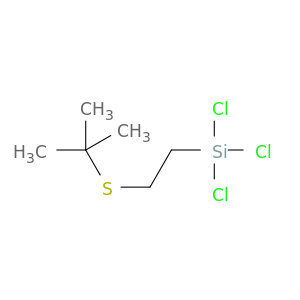 Silane, trichloro[2-[(1,1-dimethylethyl)thio]ethyl]-