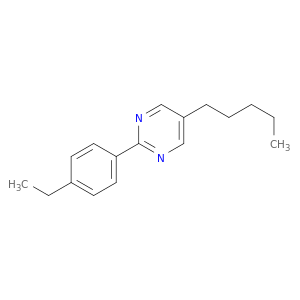 Pyrimidine, 2-(4-ethylphenyl)-5-pentyl-