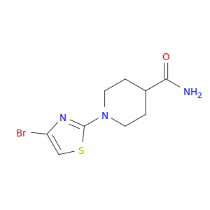 1-(4-溴噻唑-2-基)哌啶-4-甲酰胺