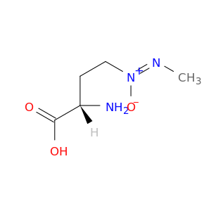 丁酸,2-氨基-4-[(1Z)-甲基-NNO-氮杂氧]-,(2S)-