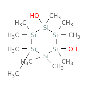 Cyclohexasilane-1,3-diol, 1,2,2,3,4,4,5,5,6,6-decamethyl-
