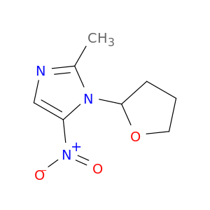 1-(2-TETRAHYDROFURANYL)-2-METHYL-5-NITROIMIDAZOLE