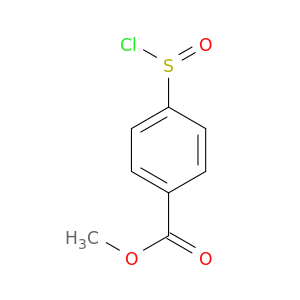 Benzoic acid, 4-(chlorosulfinyl)-, methyl ester