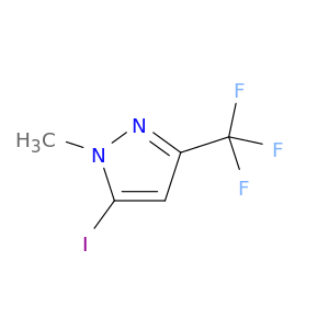 5-Iodo-1-methyl-3-(trifluoromethyl)-1H-pyrazole