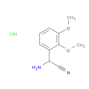 2-Amino-2-(2,3-dimethoxyphenyl)acetonitrile Hydrochloride