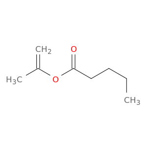 Pentanoic acid, 1-methylethenyl ester