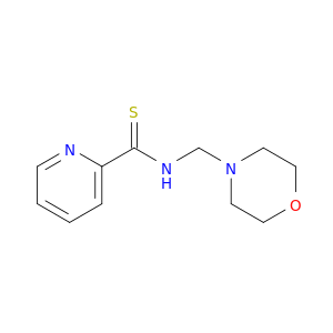 2-Pyridinecarbothioamide, N-(4-morpholinylmethyl)-