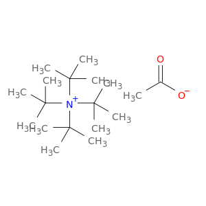 2-Propanaminium, N,N,N-tris(1,1-dimethylethyl)-2-methyl-, acetate