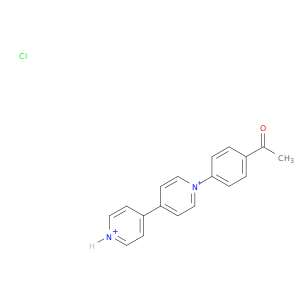 4,4'-Bipyridinium, 1-(4-acetylphenyl)-, chloride