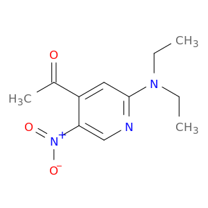 Ethanone,1-[2-(diethylamino)-5-nitro-4-pyridinyl]-