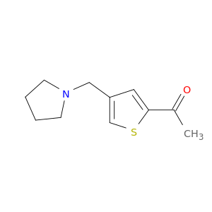1-[4-(1-吡咯烷基甲基)-2-噻吩基]乙酮