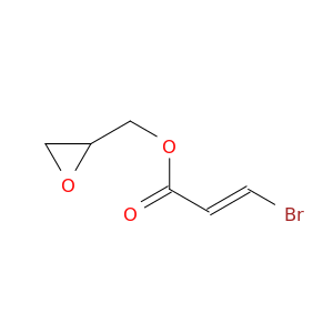 2-Propenoic acid, 3-bromo-, oxiranylmethyl ester, (E)-