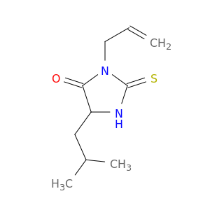 5-(2-甲基丙基)-3-(2-丙烯-1-基)-2-硫代氧-4-咪唑烷酮