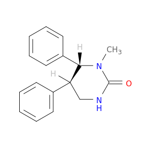 2(1H)-Pyrimidinone, tetrahydro-1-methyl-5,6-diphenyl-, trans-