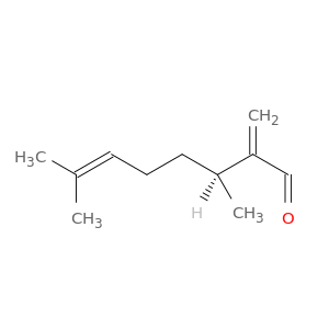 6-Octenal, 3,7-dimethyl-2-methylene-, (3S)-