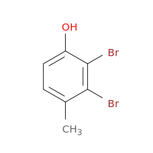 Phenol, 2,3-dibromo-4-methyl-
