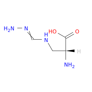 D-Alanine, 3-[(aminoiminomethyl)amino]-