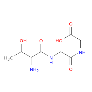 2-[[2-[(2-amino-3-hydroxy-butanoyl)amino]acetyl]amino]acetic acid