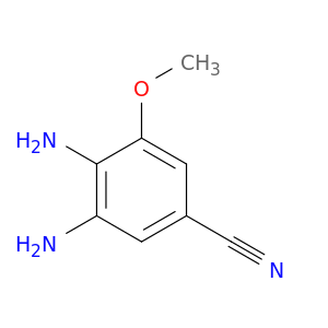 3,4-diamino-5-methoxybenzonitrile