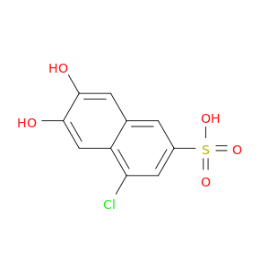 2-Naphthalenesulfonic acid, 4-chloro-6,7-dihydroxy-