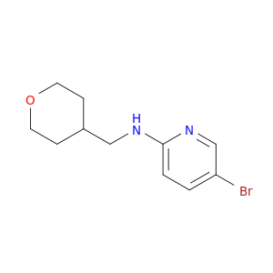 5-Bromo-N-((tetrahydro-2H-pyran-4-yl)methyl)pyridin-2-amine