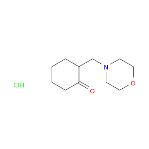 2-(4-morpholinylmethyl)cyclohexanone hydrochloride