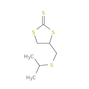 1,3-Dithiolane-2-thione, 4-[[(1-methylethyl)thio]methyl]-